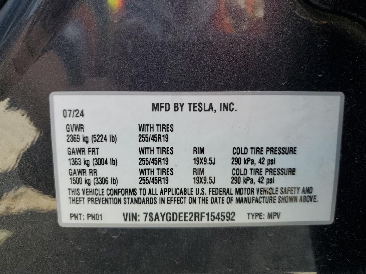 2024 Tesla Model Y - zdjęcie 12