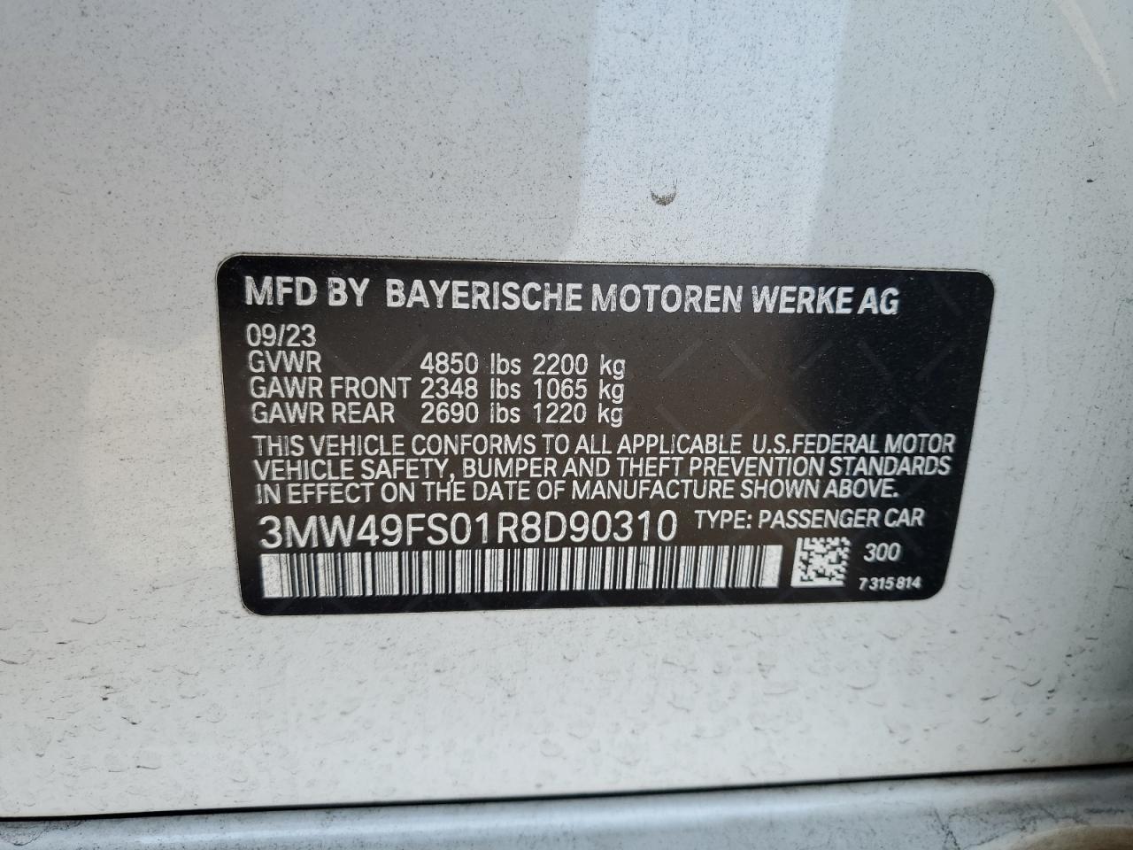 2024 BMW Seria 3 - zdjęcie 13