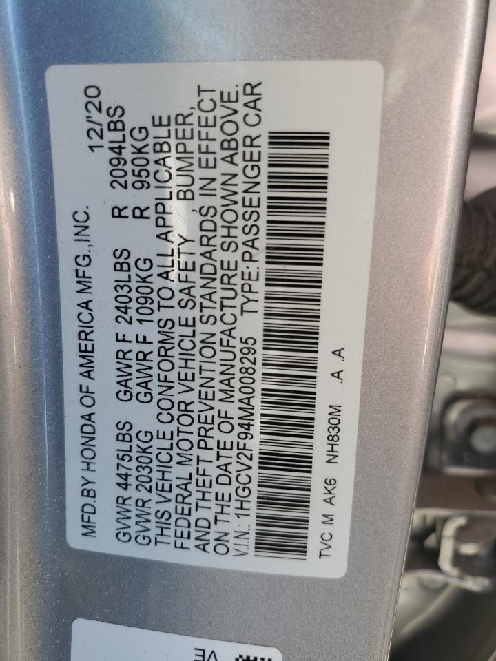 2021 Honda Accord Touring - zdjęcie 23