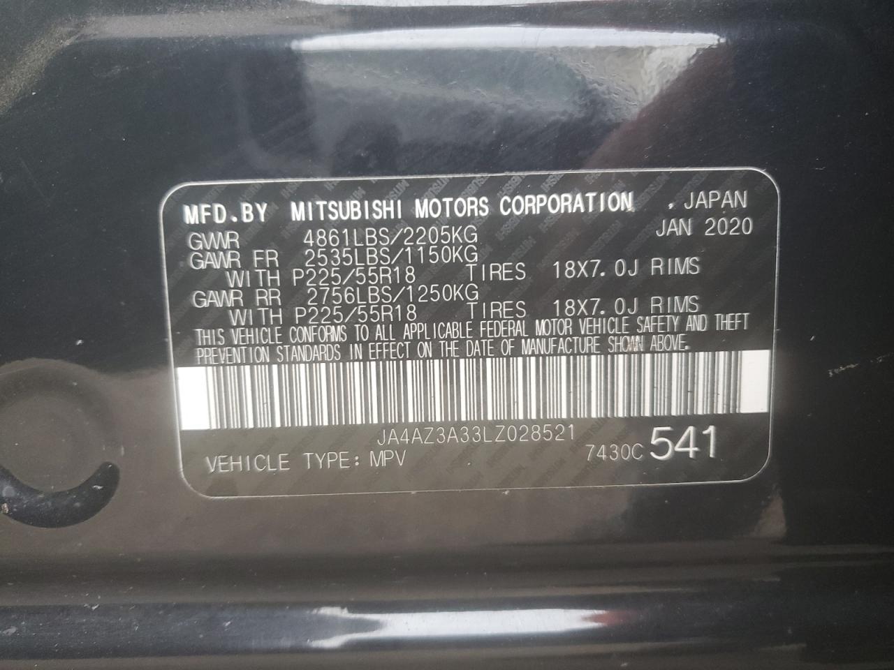 2020 Mitsubishi Outlander Se - zdjęcie 14