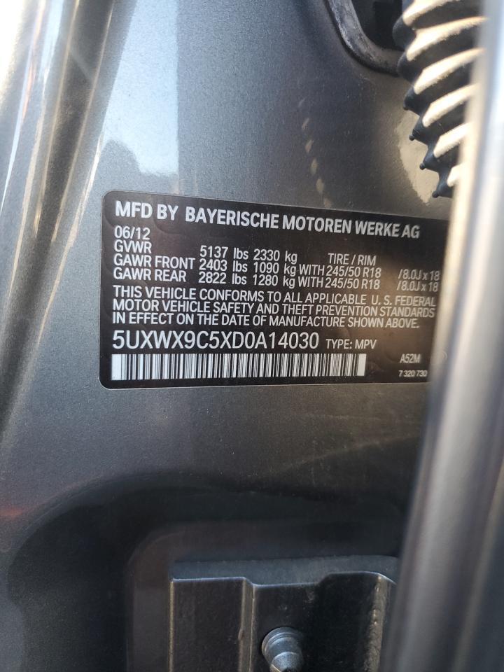 2013 BMW X3 xDrive28I - zdjęcie 13