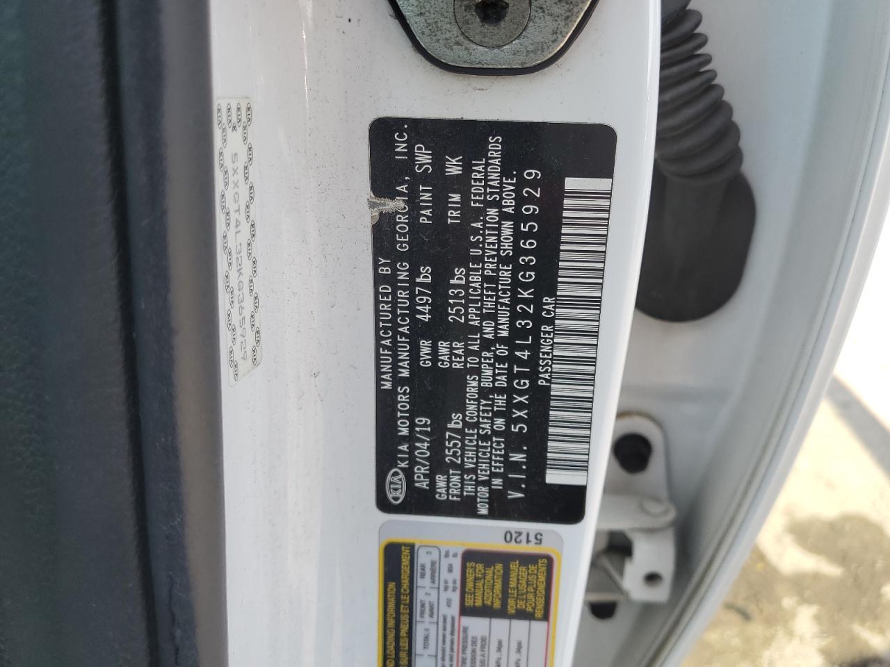 2019 Kia Optima Lx - zdjęcie 12