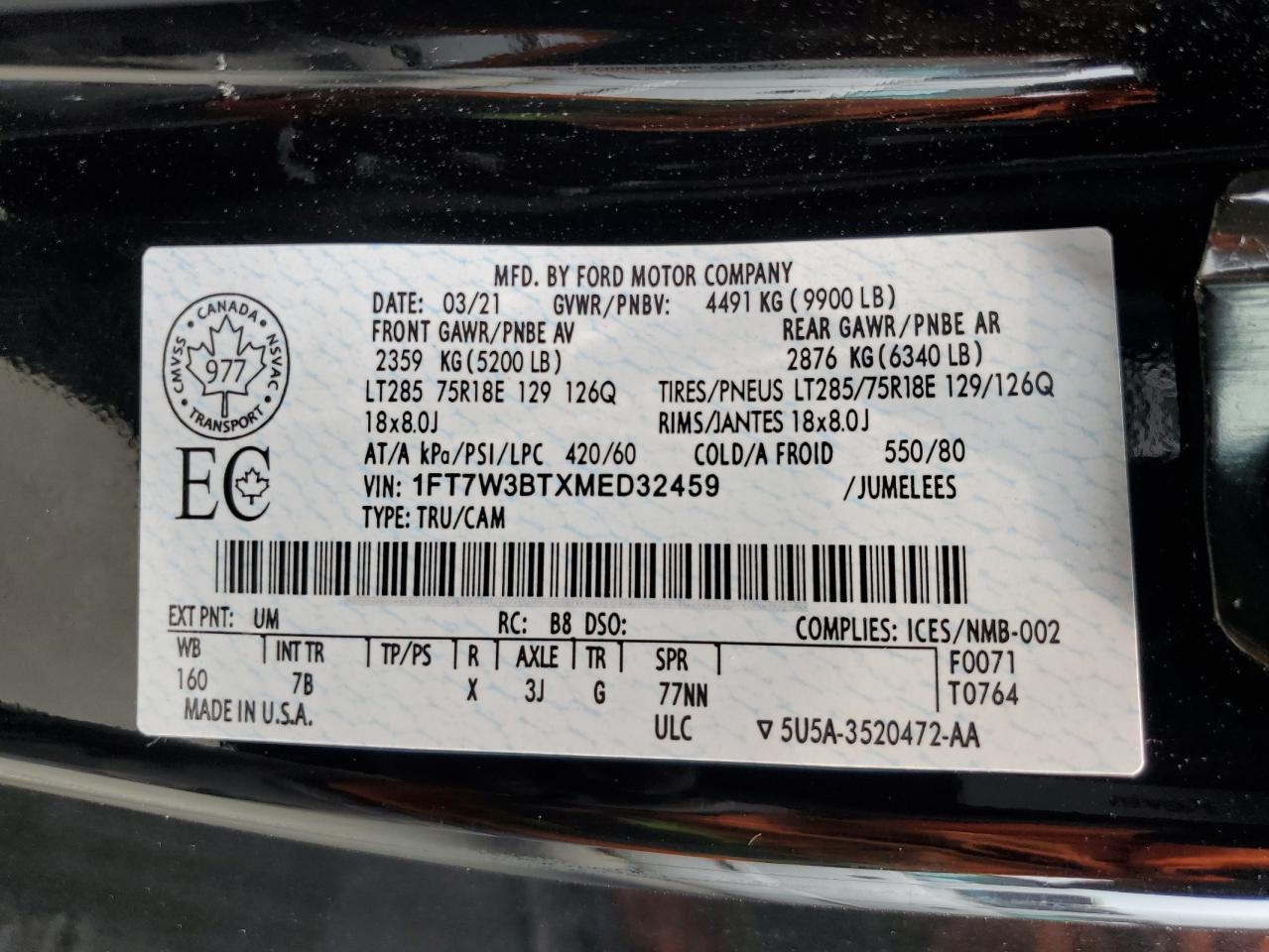 2021 Ford F350 Super Duty - zdjęcie 12