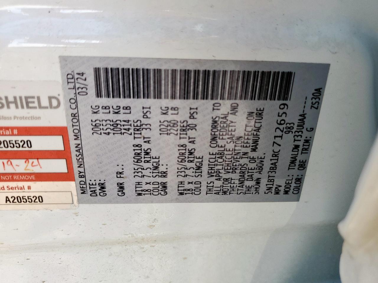 2024 Nissan Rogue Sv - zdjęcie 13