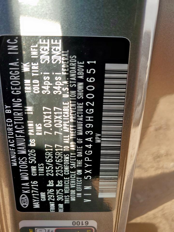 2017 Kia Sorento Lx - zdjęcie 13