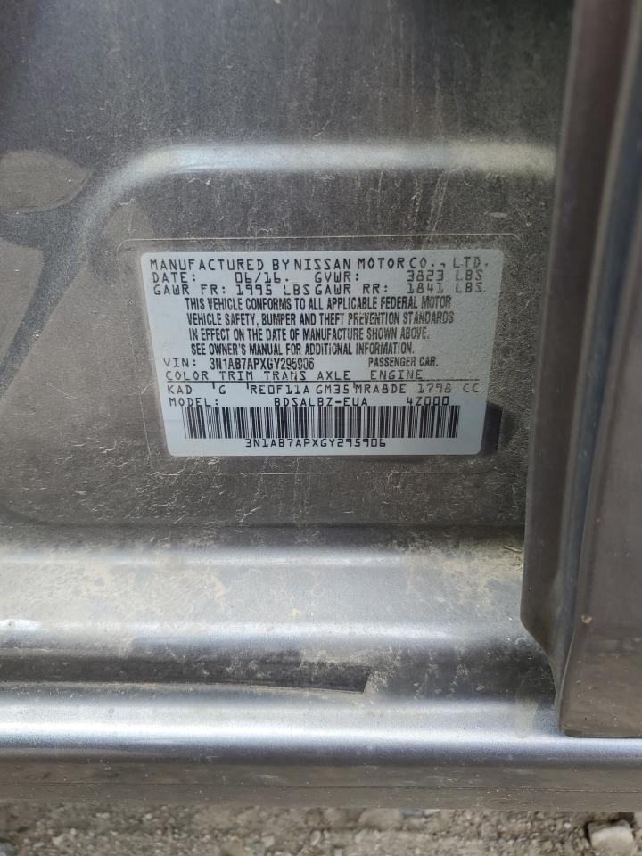 2016 Nissan Sentra S - zdjęcie 12