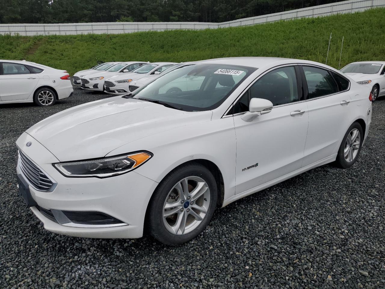2018 Ford Fusion Se Hybrid - zdjęcie główne