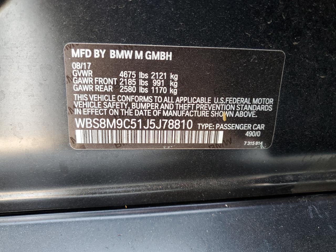 2018 BMW M3 - zdjęcie 12