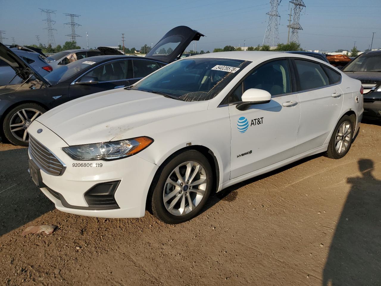 2019 Ford Fusion Se - zdjęcie główne