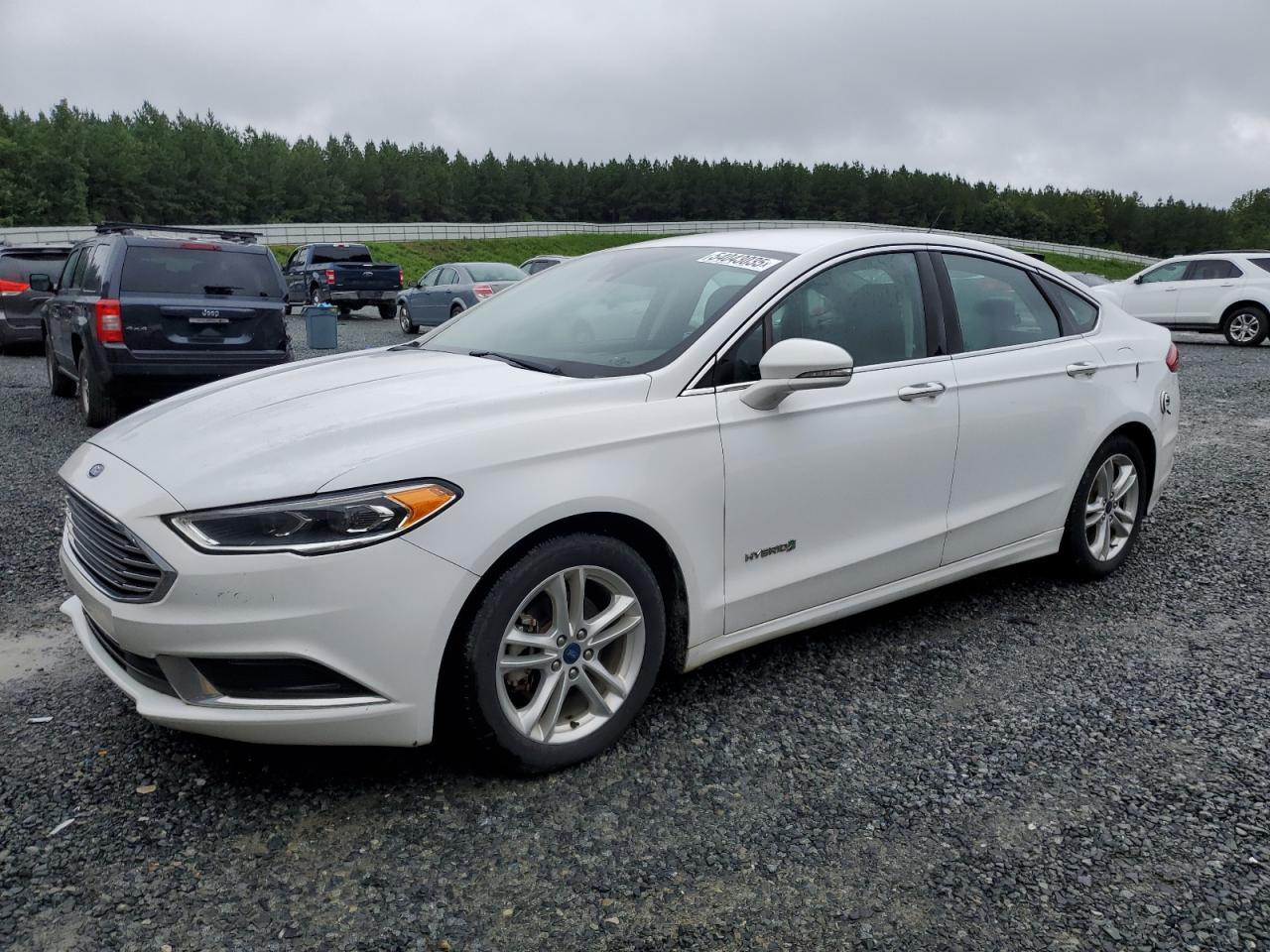 2018 Ford Fusion Se Hybrid - zdjęcie główne