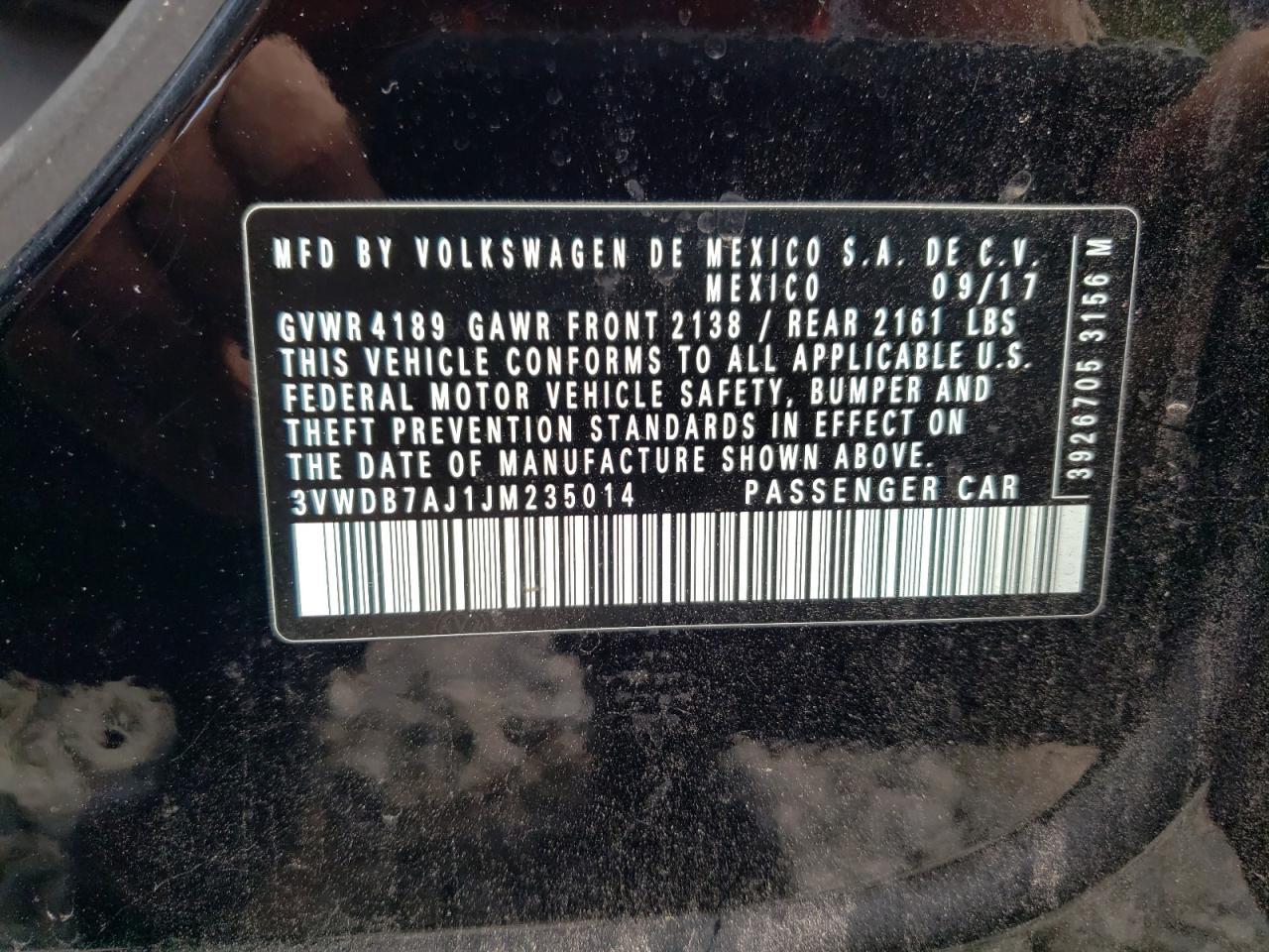 2018 Volkswagen Jetta Se - zdjęcie 13