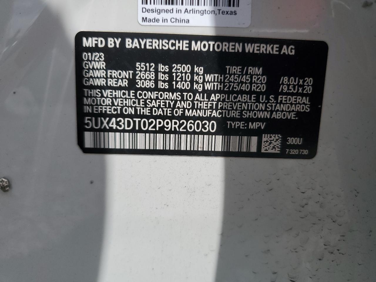 2023 BMW X4 M40I - zdjęcie 13