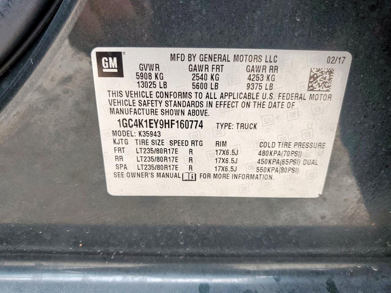 2017 Chevrolet Silverado K3500 High Country - zdjęcie 13