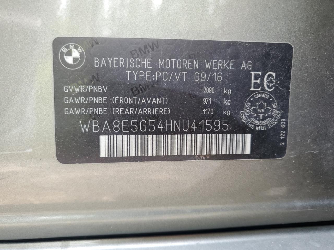 2017 BMW Seria 3 320i - zdjęcie 12