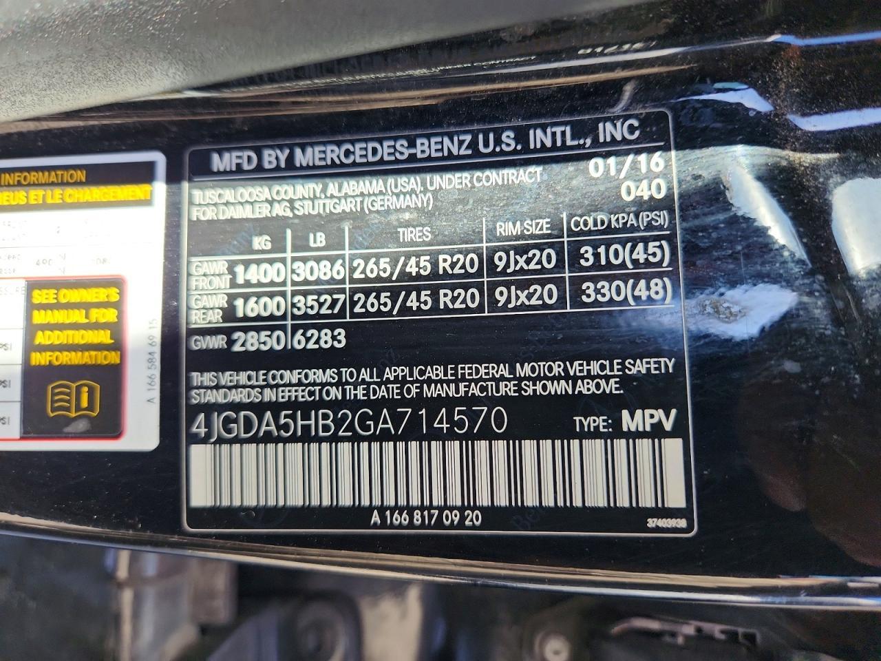 2016 Mercedes-Benz Gle 350 4Matic - zdjęcie 13