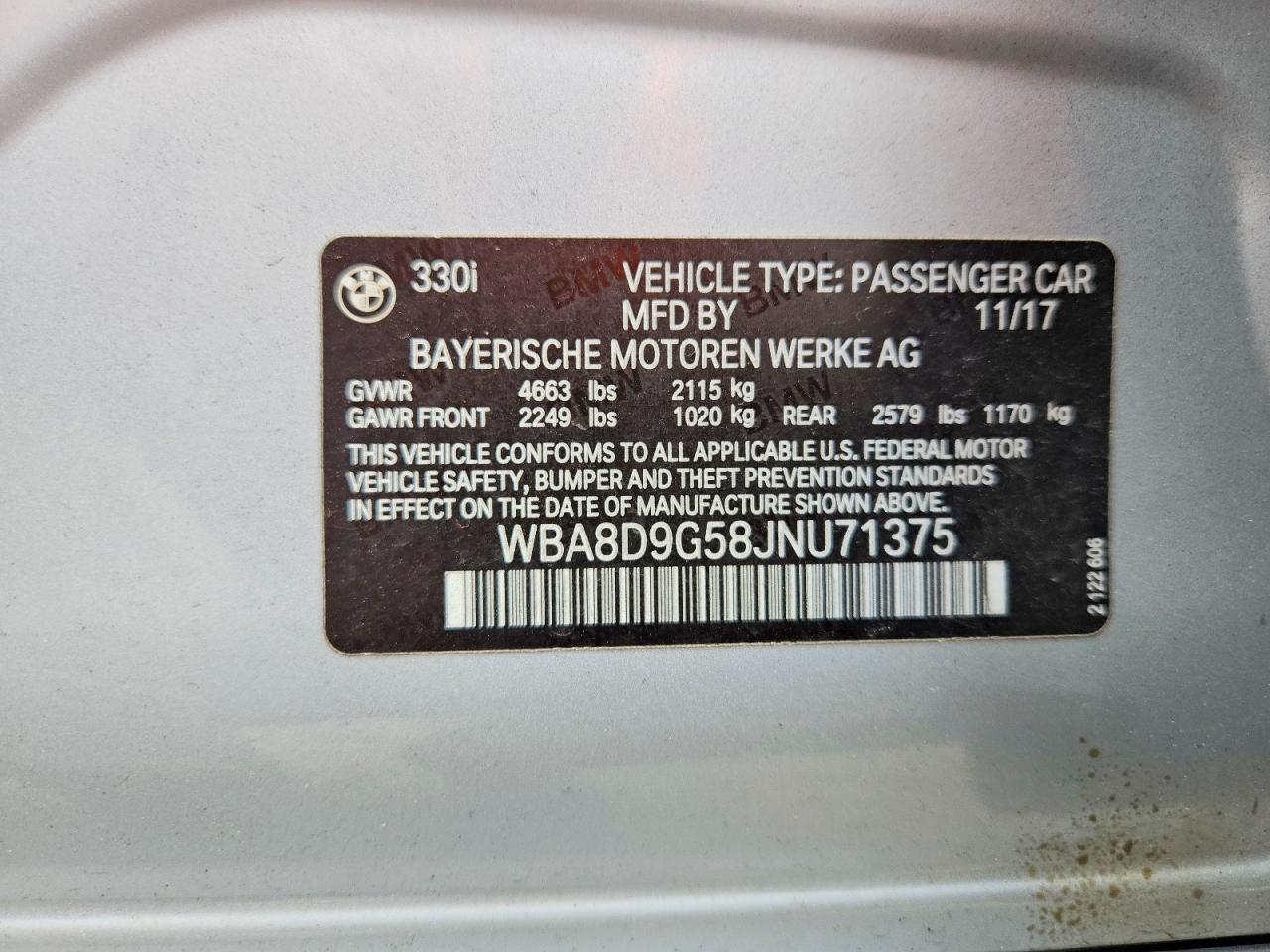 2018 BMW Seria 3 330i - zdjęcie 13