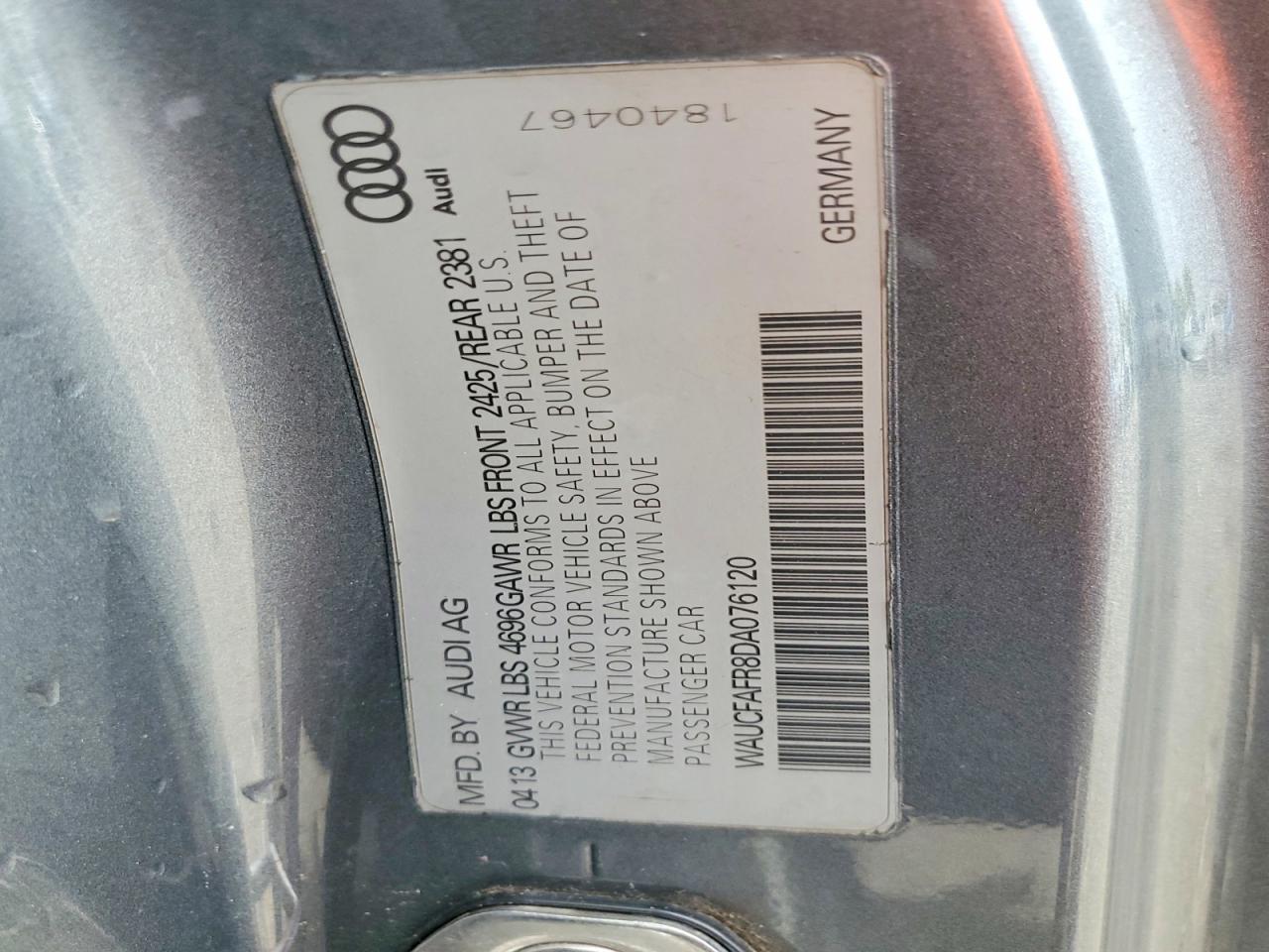 2013 Audi A5 Premium - zdjęcie 12