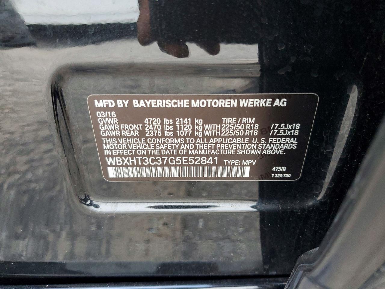 2016 BMW X1 xDrive28I - zdjęcie 13