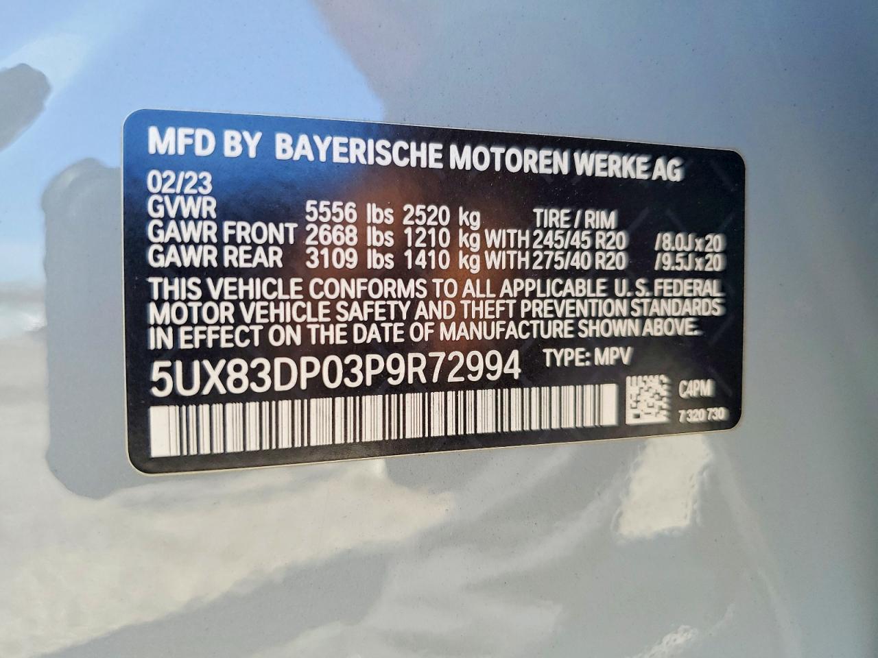 2023 BMW X3 M40I - zdjęcie 13