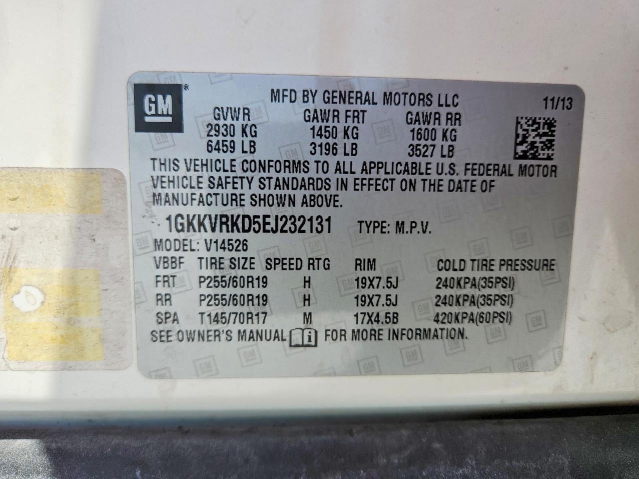 2014 GMC Acadia Slt-1 - zdjęcie 14