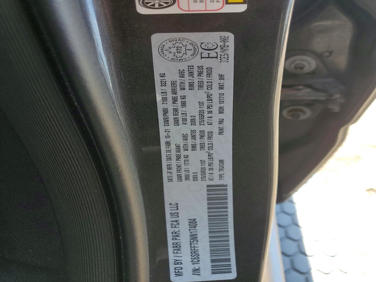 2022 Ram 1500 Big Horn/Lone Star - zdjęcie 12