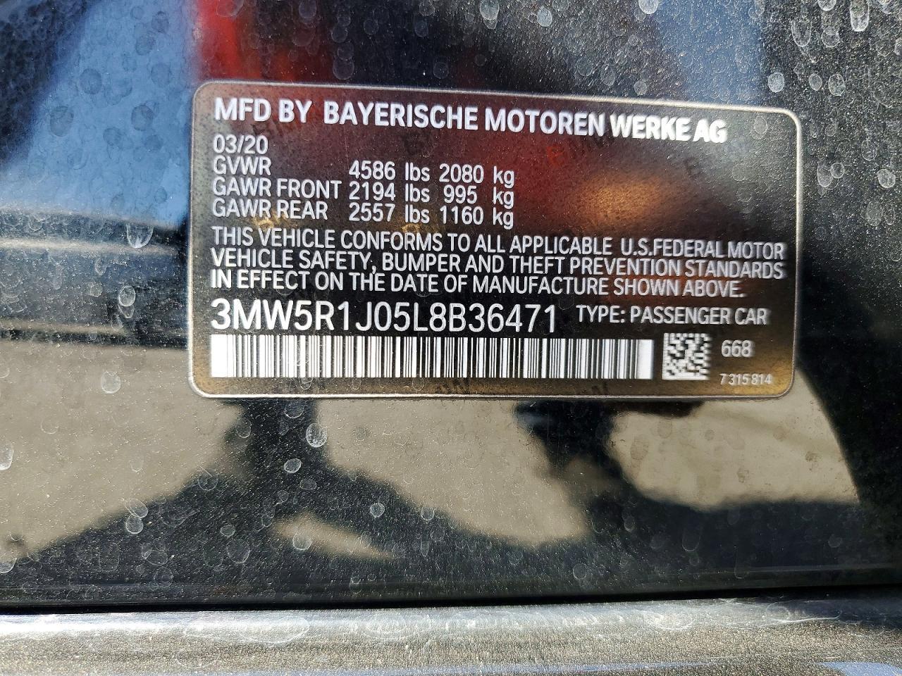2020 BMW 330I - zdjęcie 12