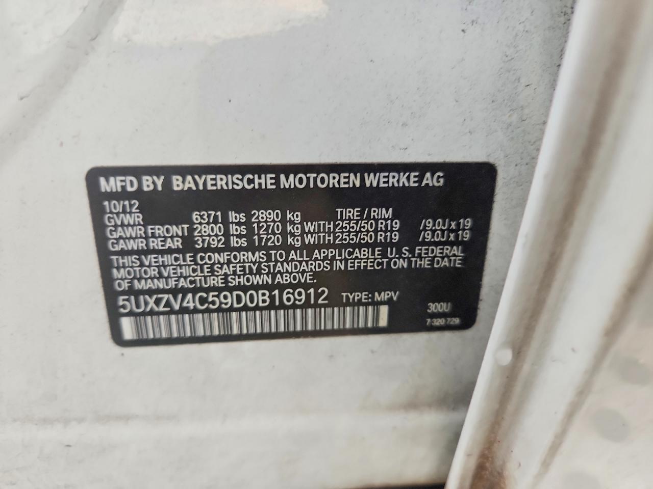 2013 BMW X5 xDrive35I - zdjęcie 12