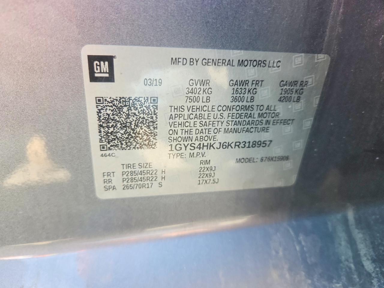 2019 Cadillac Escalade Esv Luxury - zdjęcie 13