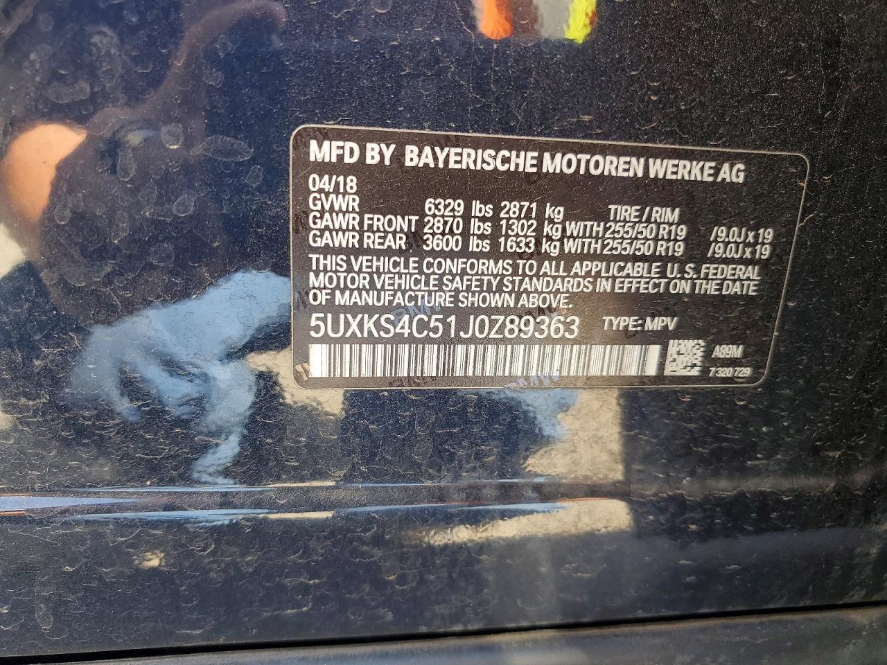 2018 BMW X5 xDrive35D - zdjęcie 13