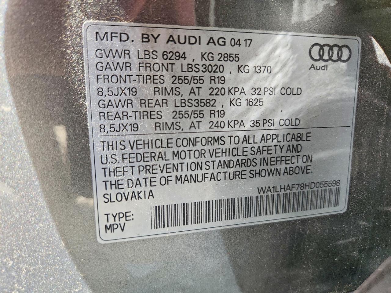 2017 Audi Q7 Premium Plus - zdjęcie 11