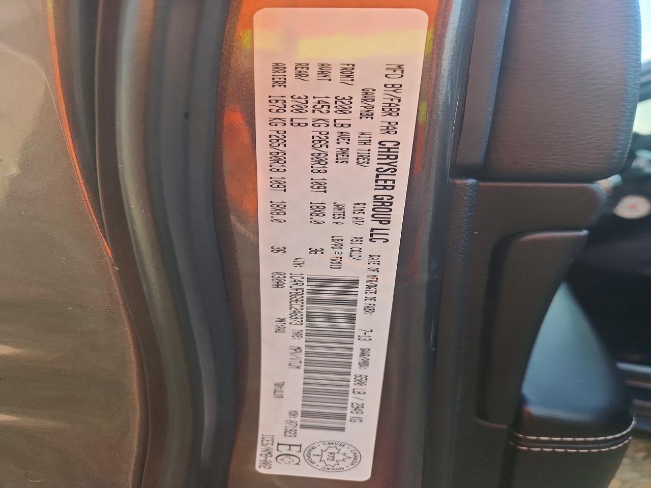 2014 Jeep Grand Cherokee Limited - zdjęcie 13