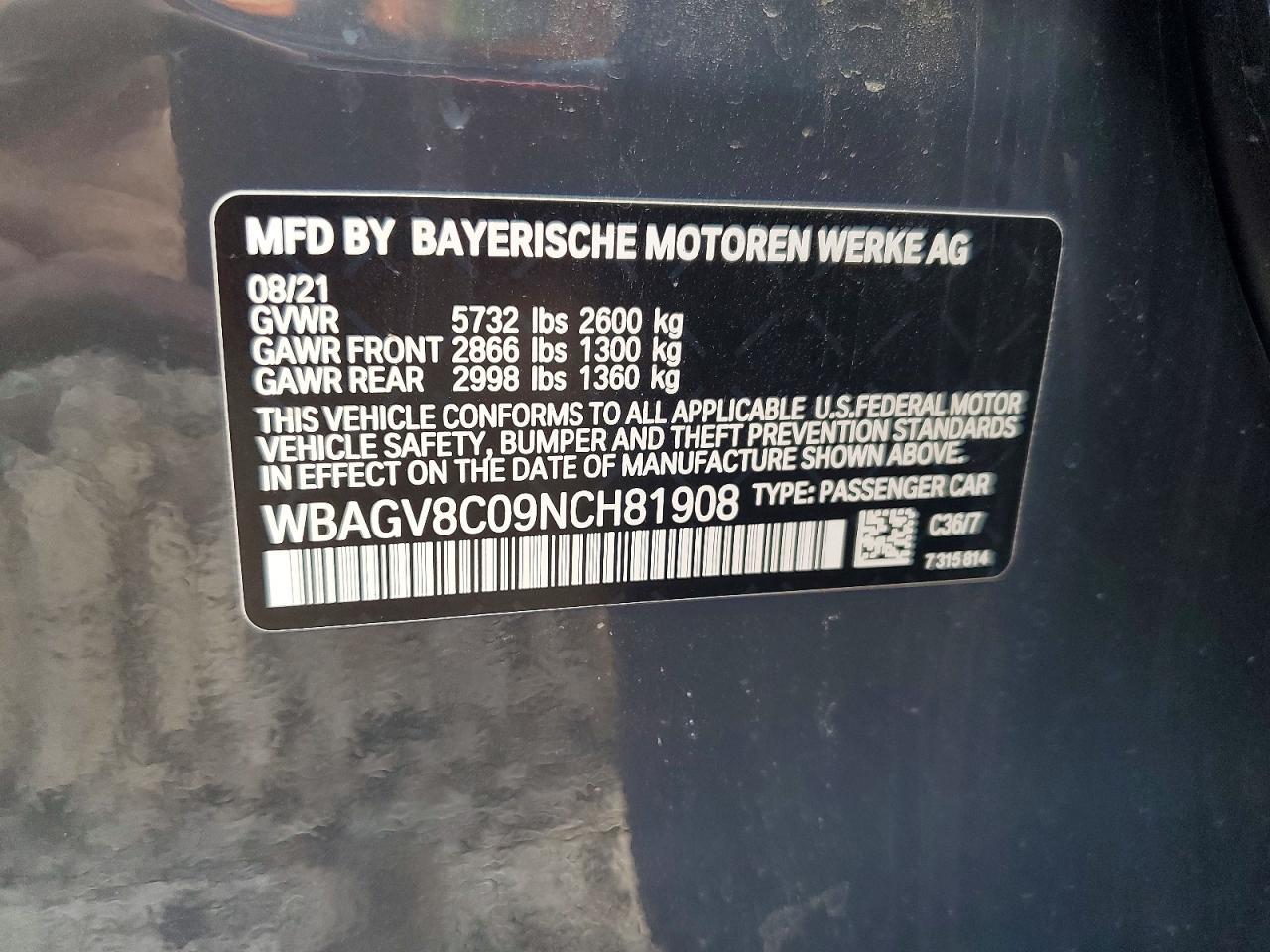 2022 BMW Seria 8 M850i - zdjęcie 12