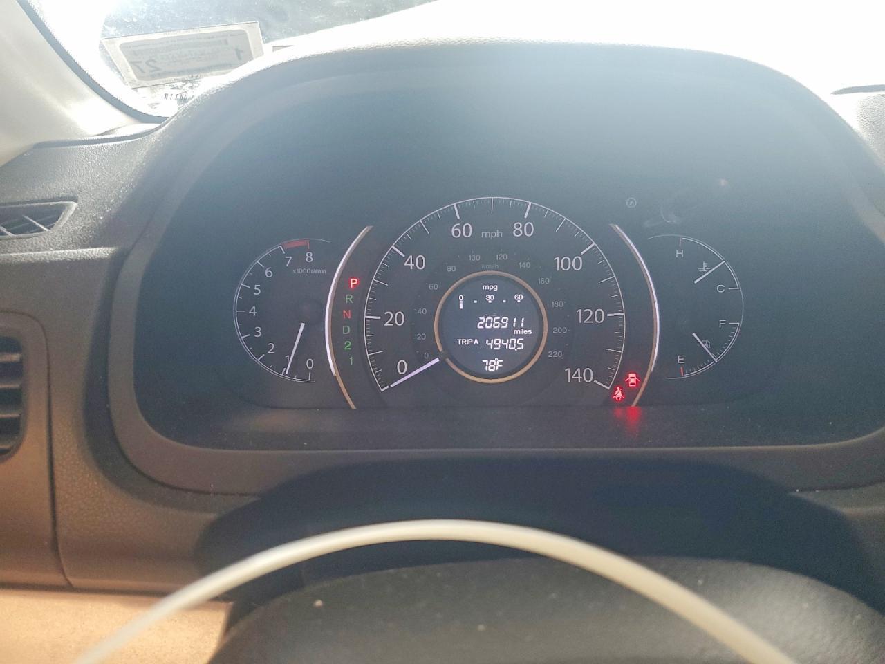 2013 Honda Cr-V Lx - zdjęcie 9