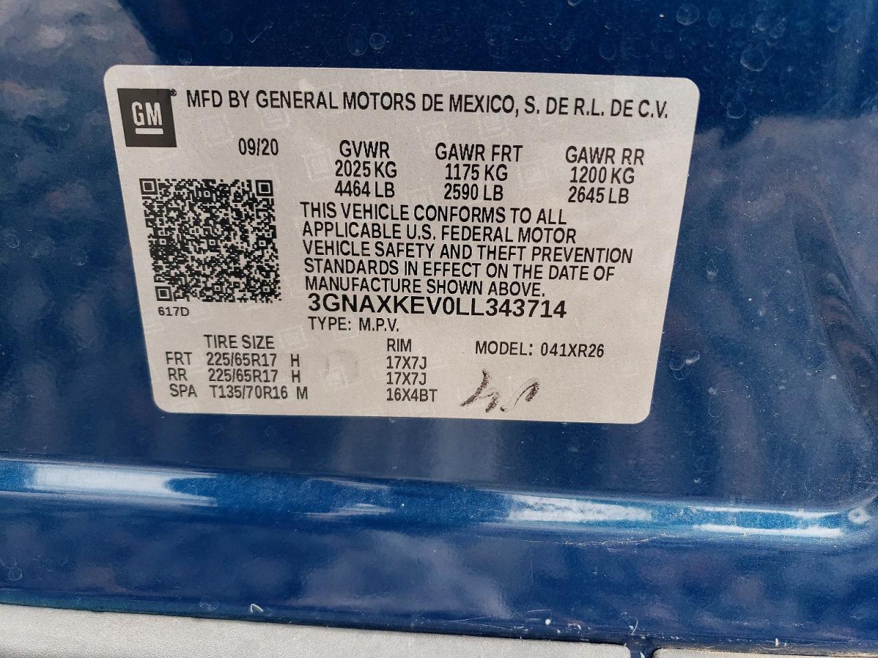 2020 Chevrolet Equinox Lt - zdjęcie 12