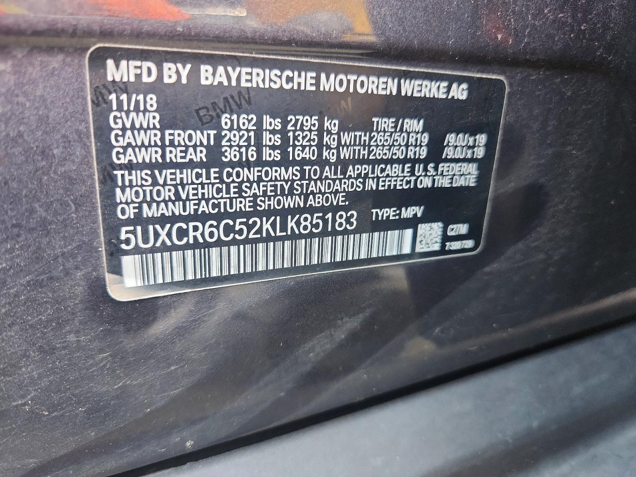 2019 BMW X5 xDrive40I - zdjęcie 13
