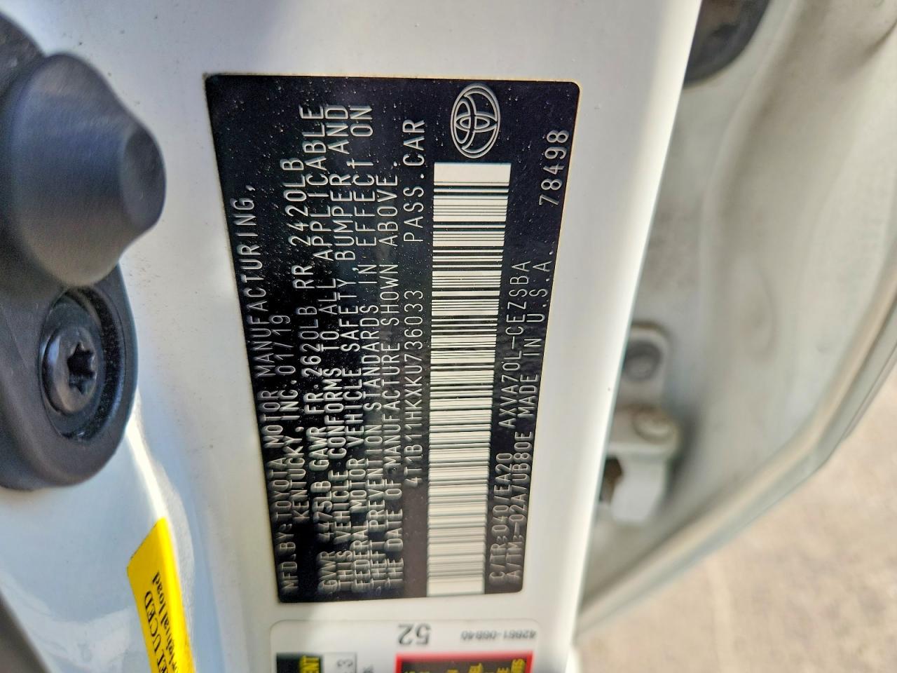 2019 Toyota Camry Se - zdjęcie 13
