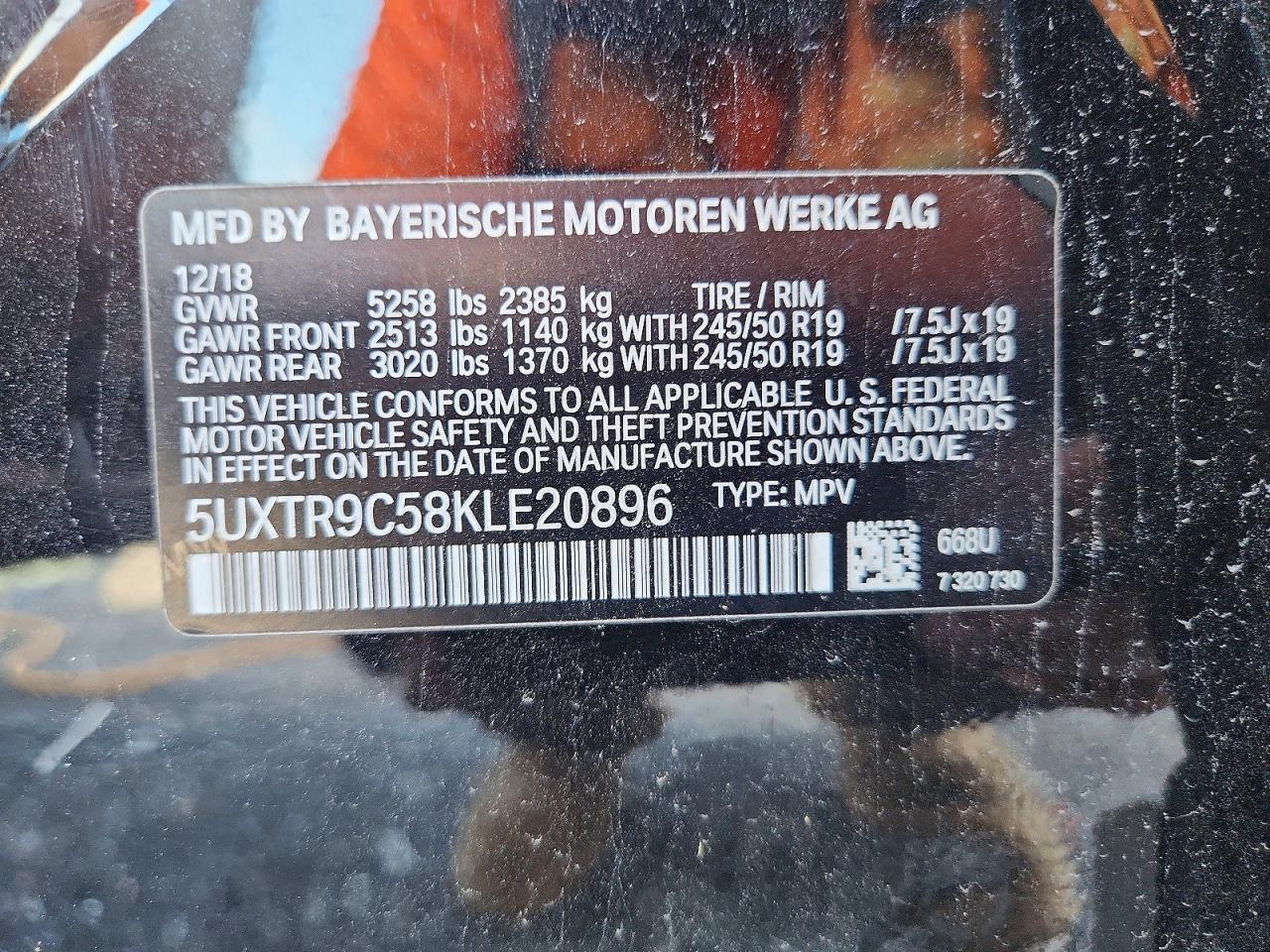 2019 BMW X3 xDrive30I - zdjęcie 13
