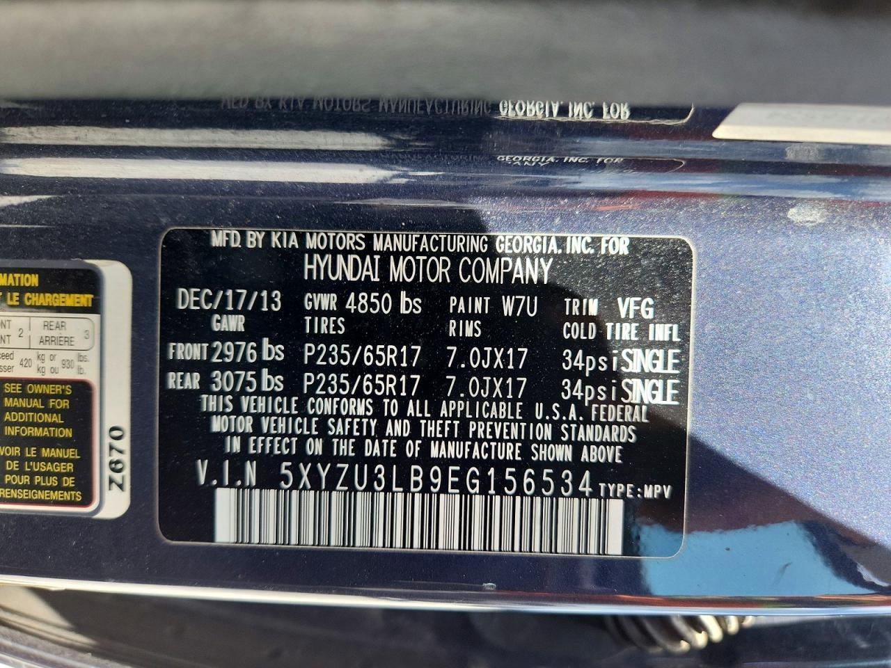 2014 Hyundai Santa Fe Sport 2.4L - zdjęcie 12
