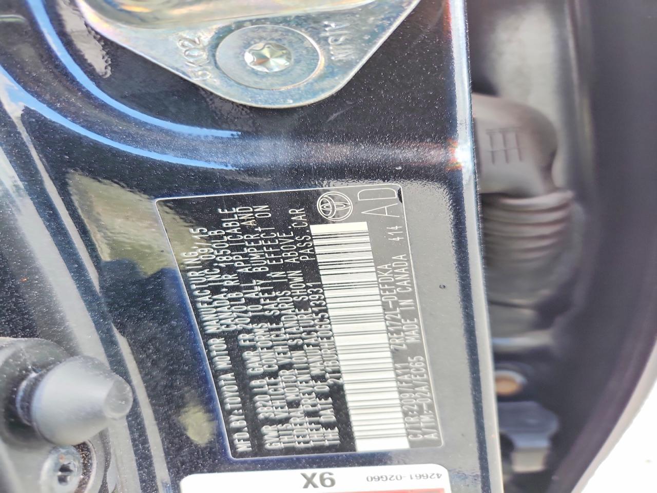 2016 Toyota Corolla L - zdjęcie 12