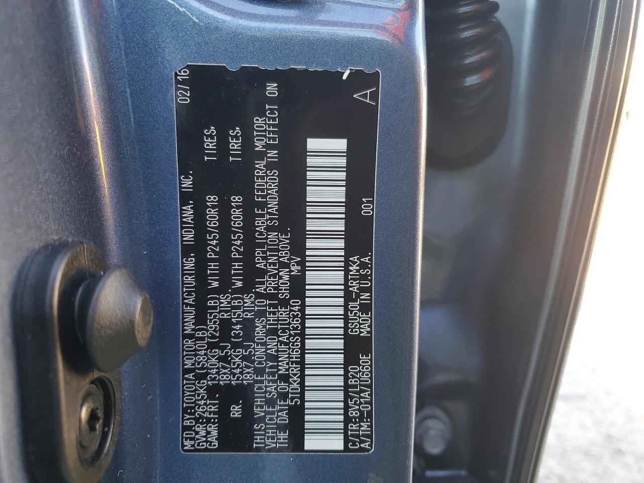 2016 Toyota Highlander Xle - zdjęcie 13