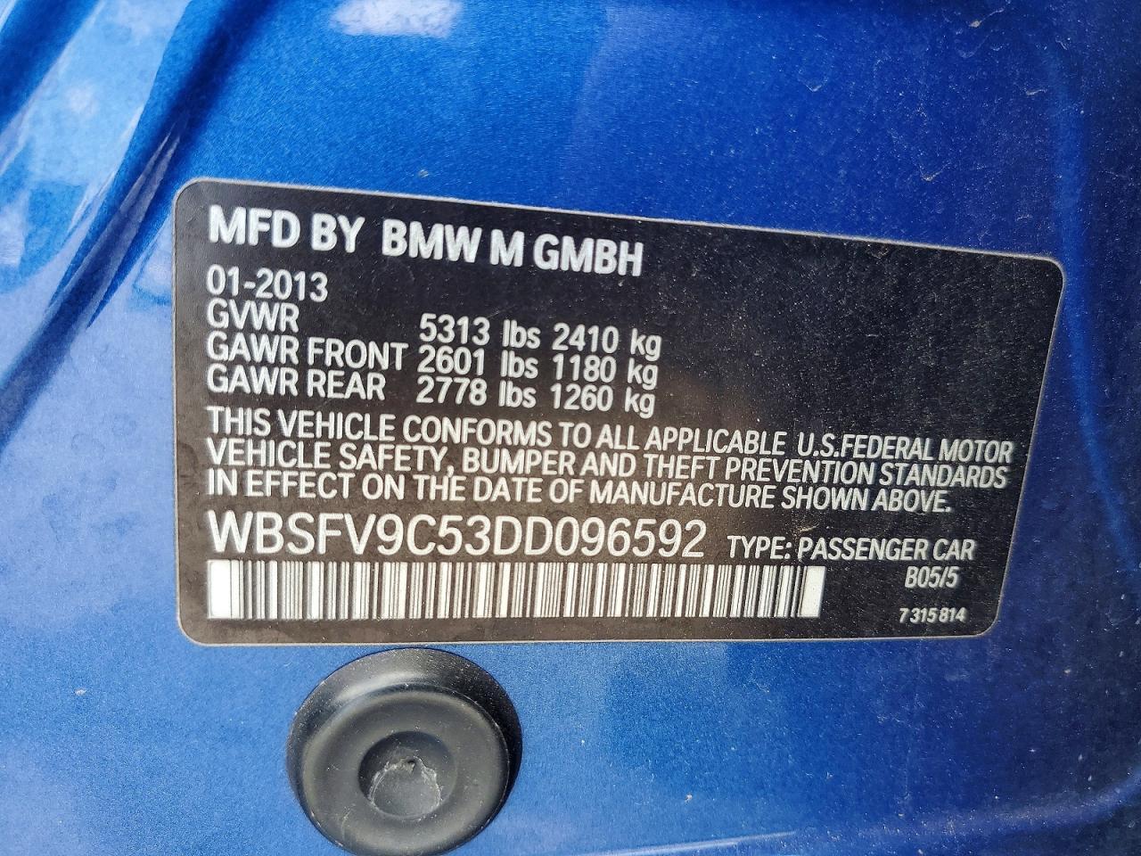 2013 BMW M5 - zdjęcie 13