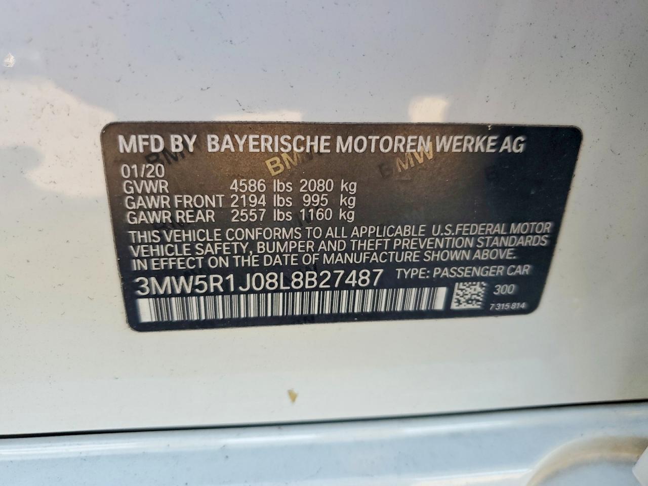 2020 BMW 330I - zdjęcie 12