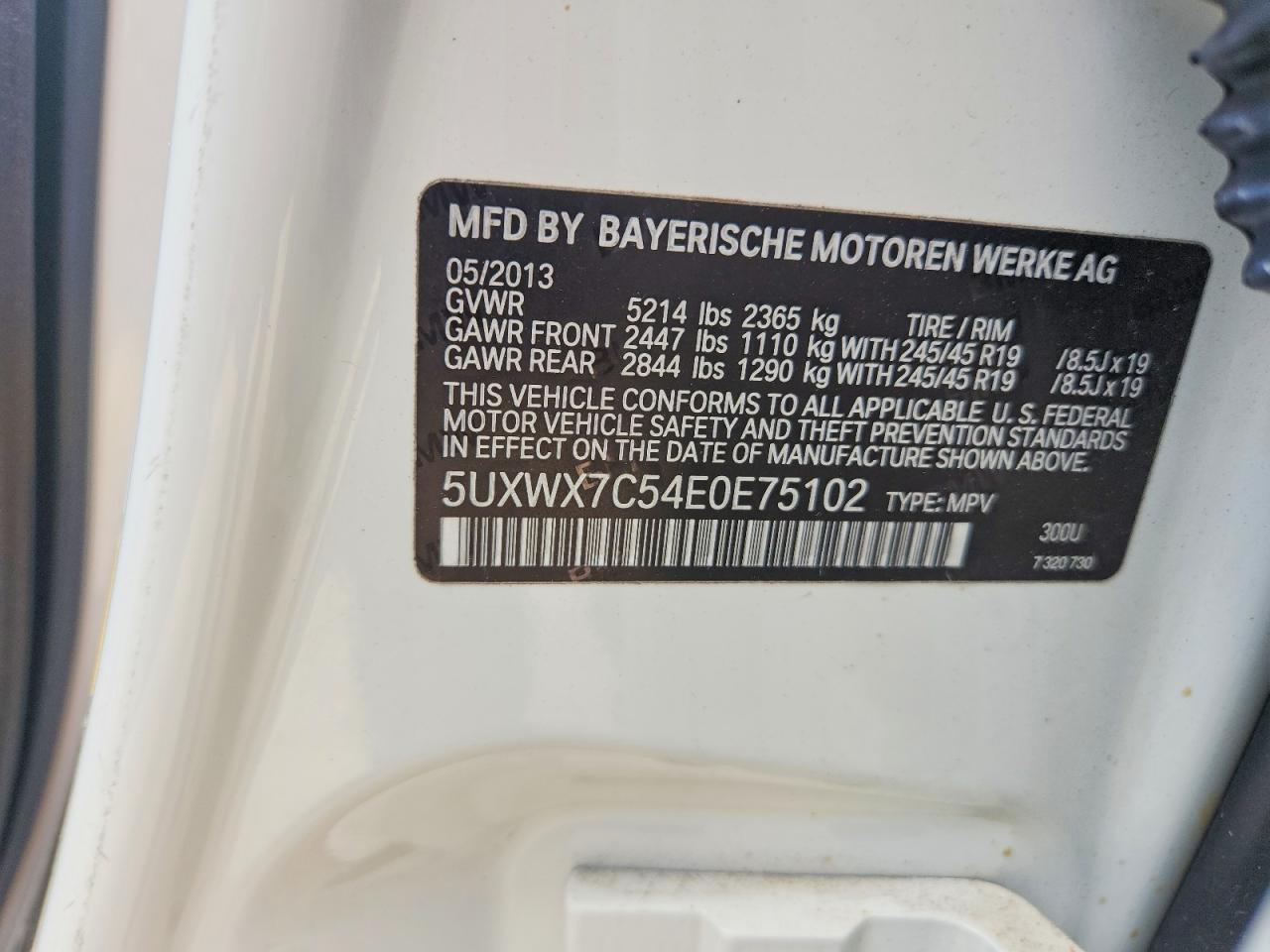 2014 BMW X3 xDrive35I - zdjęcie 13