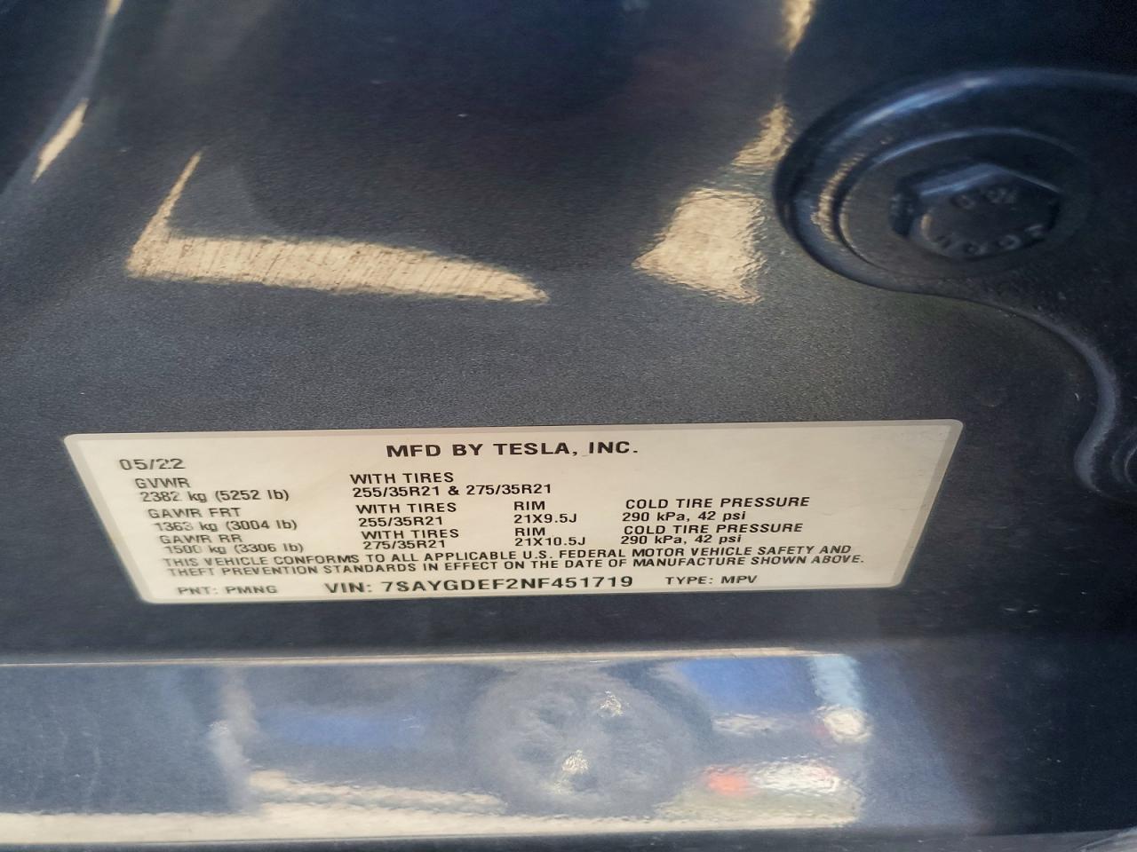 2022 Tesla Model Y - zdjęcie 13