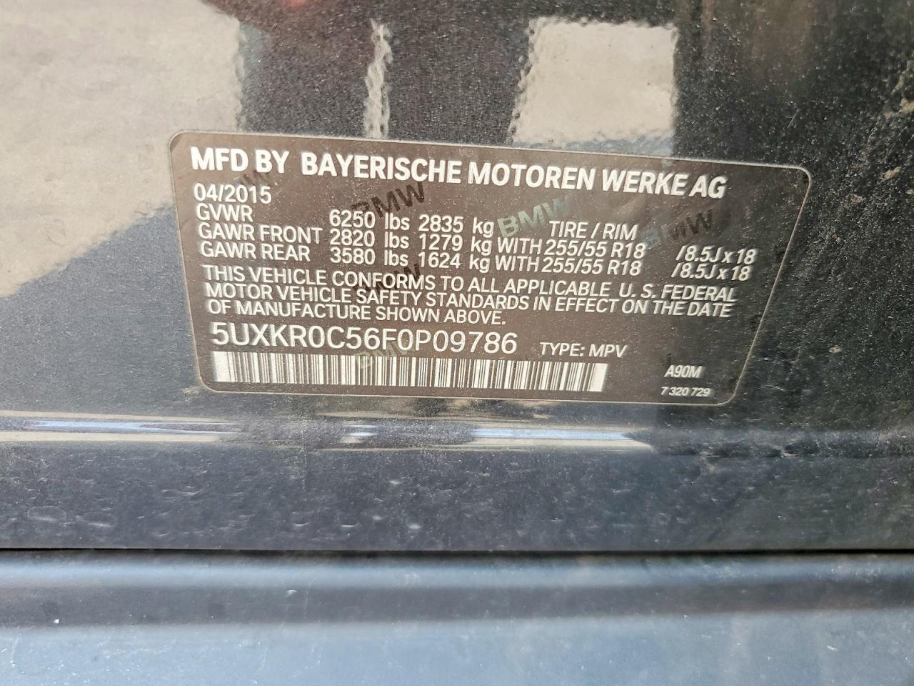 2015 BMW X5 xDrive35I - zdjęcie 13