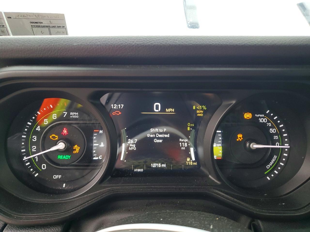 2025 Jeep Wrangler Sport 4Xe - zdjęcie 9