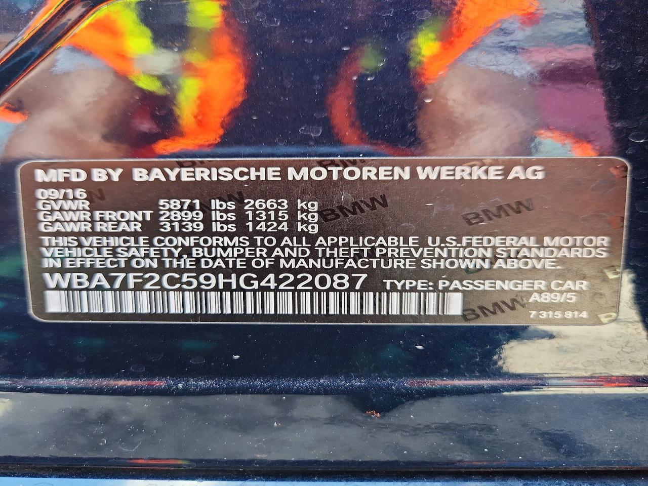 2017 BMW 750 Xi - zdjęcie 12