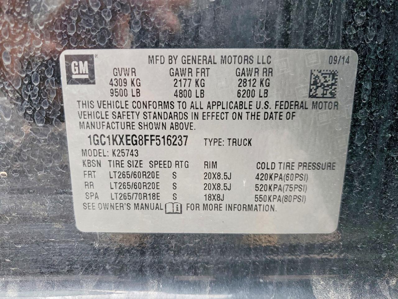 2015 Chevrolet Silverado K2500 High Country - zdjęcie 12