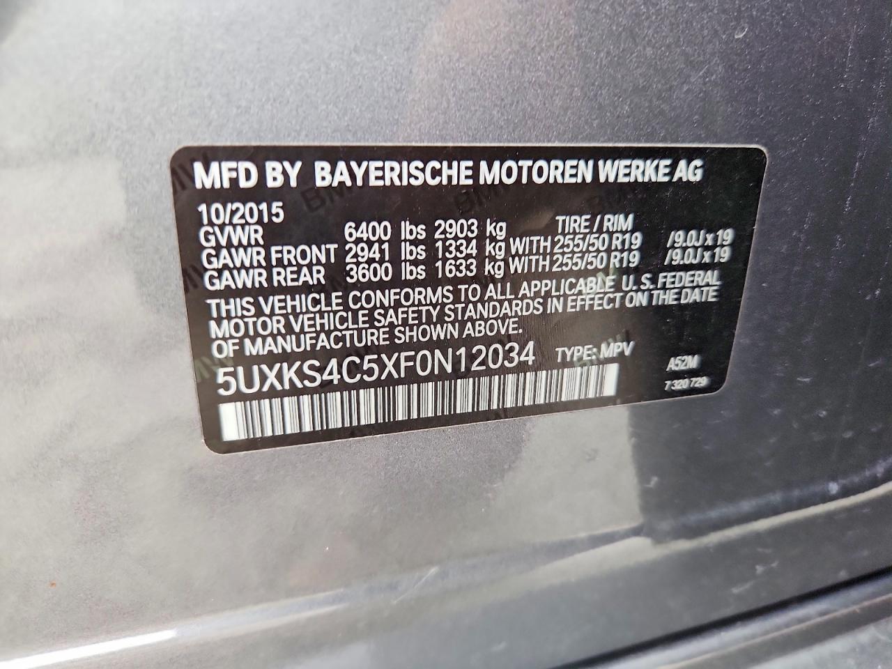 2015 BMW X5 xDrive35D - zdjęcie 13