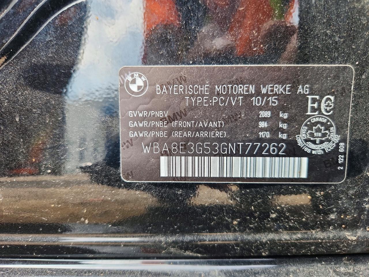 2016 BMW 328 Xi Sulev - zdjęcie 12